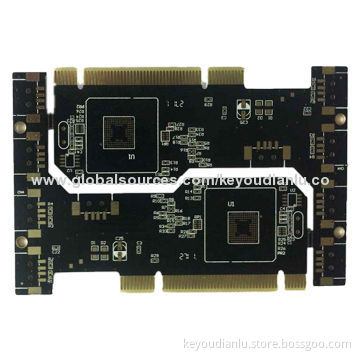 FR4 Tg180 Printed Circuit Board with Black Solder mask